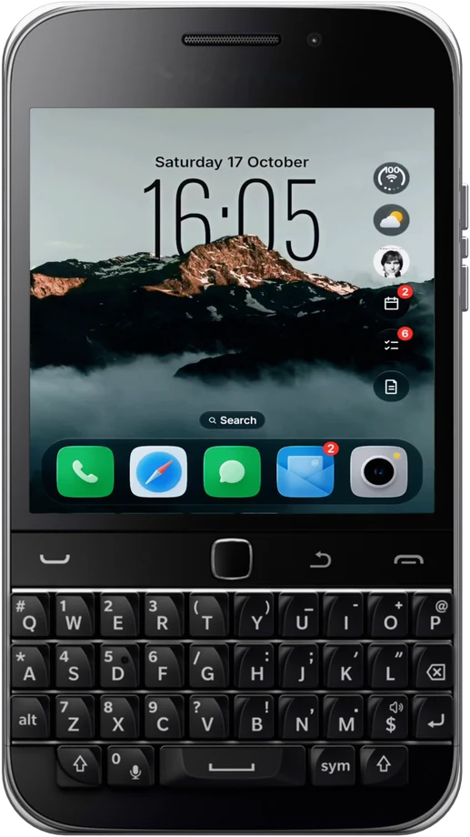 Glass OS on the Zinwa Q25